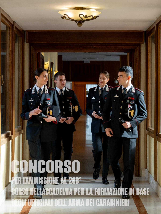 Carabinieri - Concorso per reclutare 65 allievi ufficiali